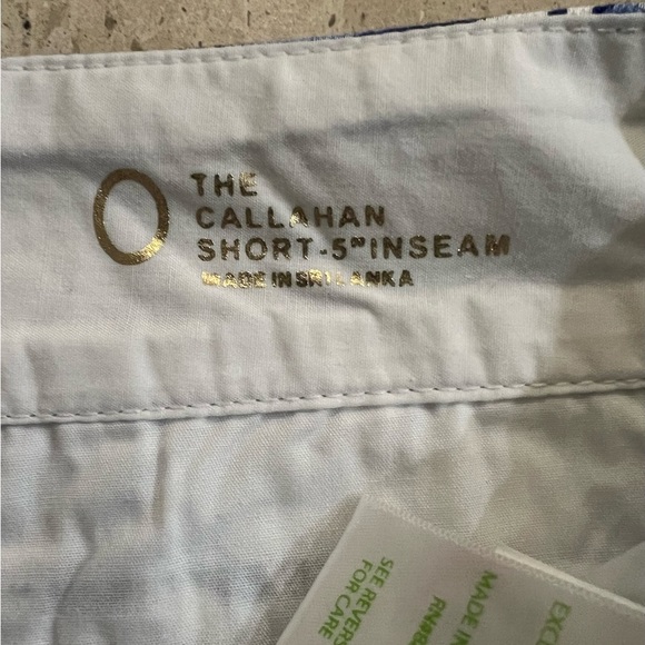 Lilly Pulitzer 5” The Callahan Blue and White Shell Shorts Size 0 - Picture 6 of 7